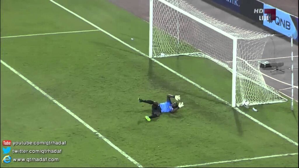 هدف الريان الاول احمد علاء - ام صلال vs الريان - دوري نجوم قطر 2013