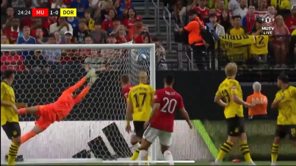 Diogo Dalot Goal | Manchester United vs Borussia Dortmund 1-0 Highlights | International Friendly