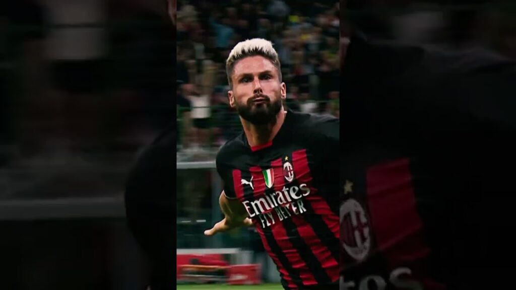 Oli Giroud: he's our no.9 🔴⚫ | #shorts