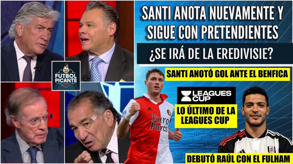 GOL de Santiago Giménez. Debuta Raúl Jiménez. Liga MX vs MLS en Leagues Cup | Futbol Picante