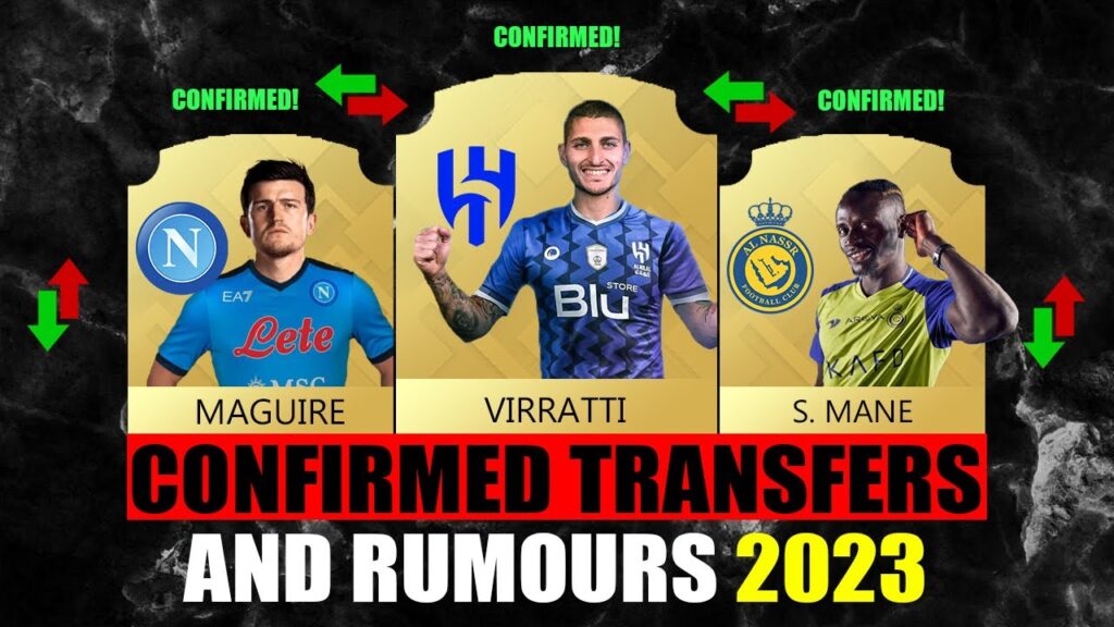 FIFA 23 | NEW CONFIRMED TRANSFERS AND RUMOURS SUMMER 2023✅ ft. Maguire, Virratti, Mané FIFA 23 | NEW CONFIRMED TRANSFERS AND RUMOURS SUMMER 2023✅ ft. Maguire, Virratti, Mané