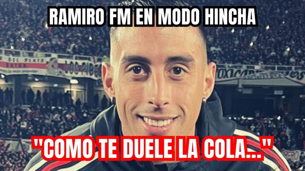 RAMIRO FUNES MORI EN MODO HINCHA: DEL "COMO TE DUELE LA COLA" AL "YO TAMBIÉN ME SIENTO CAMPEÓN"