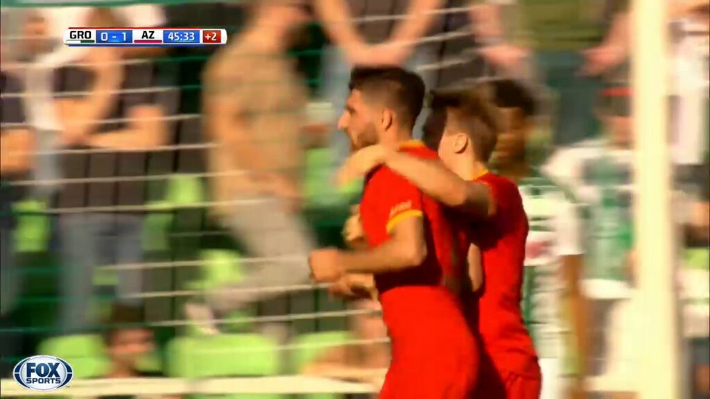 GOAL | Alireza Jahanbakhsh. FC Groningen - AZ 0 - 1