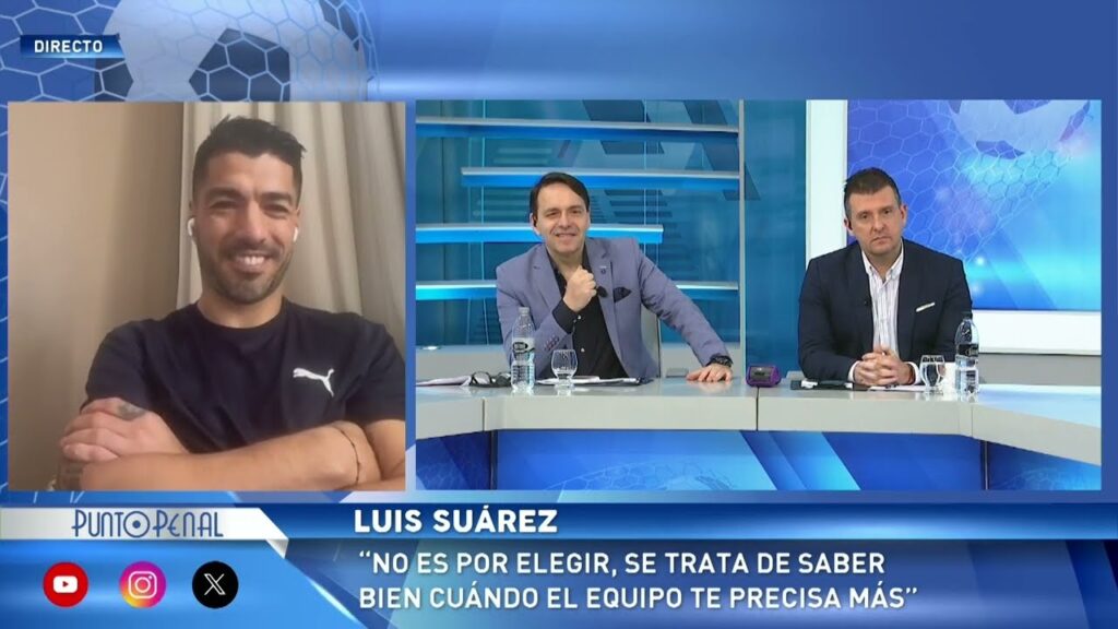 LUIS SUÁREZ. HABLAMOS CON EL FUTBOLISTA DE @GremioFBPA