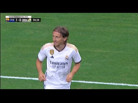 Luka Modric vs Barcelona (29/07/2023)