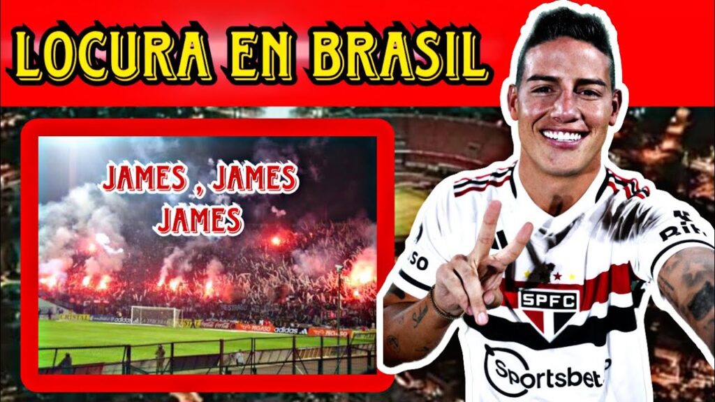 BOMBA JAMES RODRIGUEZ JUGARÁ EN SÃO PAULO