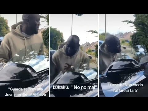 Romelu Lukaku If I sign for  Juventus, I won't say Forza Juve