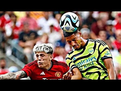 William Saliba Was Briliant Against Manchester United/Pre-season Friendly