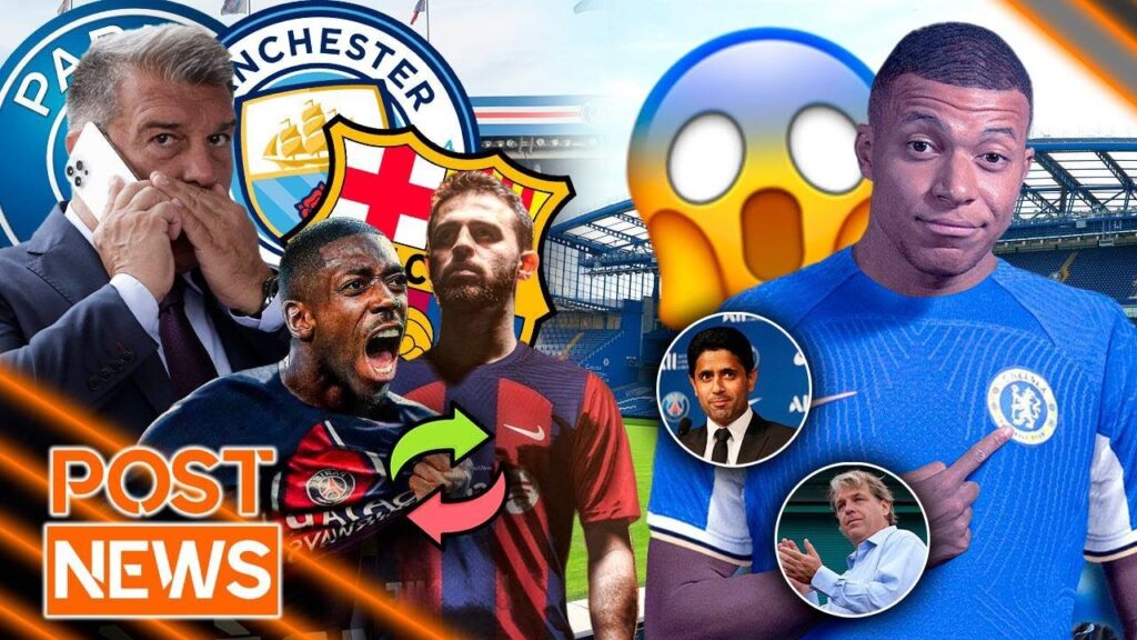 ACUERDO DEMBÉLÉ-PSG, XAVI llama a BERNARDO SILVA | CHELSEA NEGOCIA por MBAPPÉ