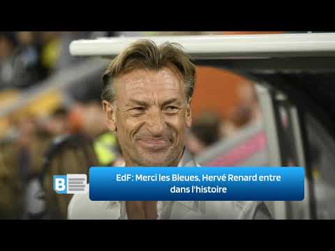 EdF ‍ : Merci les Bleues, Hervé Renard entre dans l'histoire