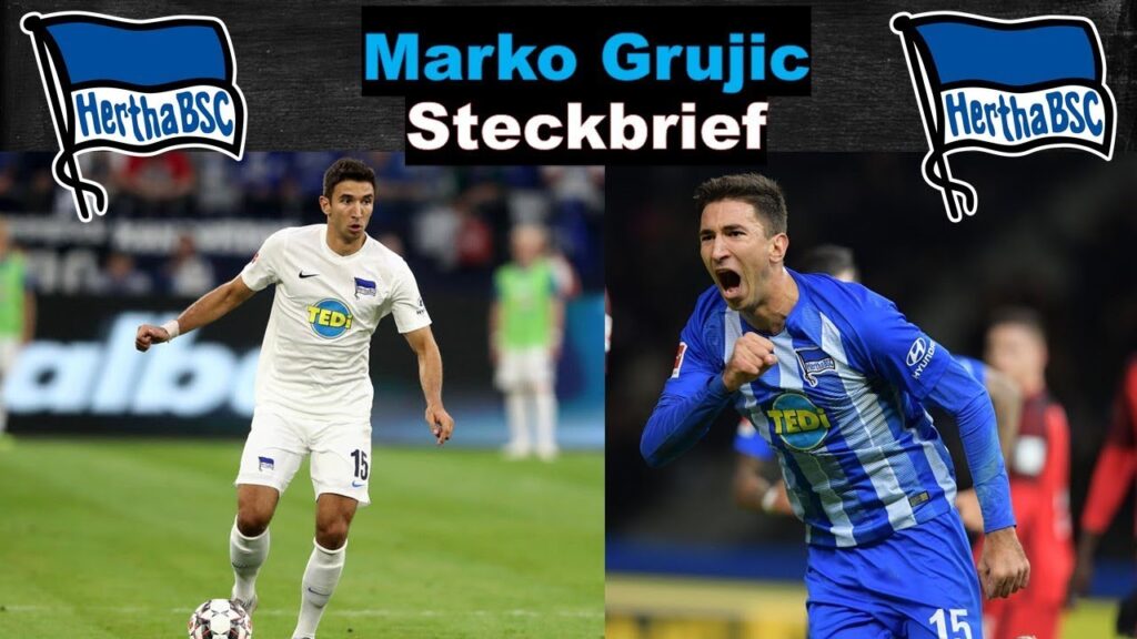 Marko Grujic Steckbrief / Hertha BSC Marko Grujic Steckbrief / Hertha BSC