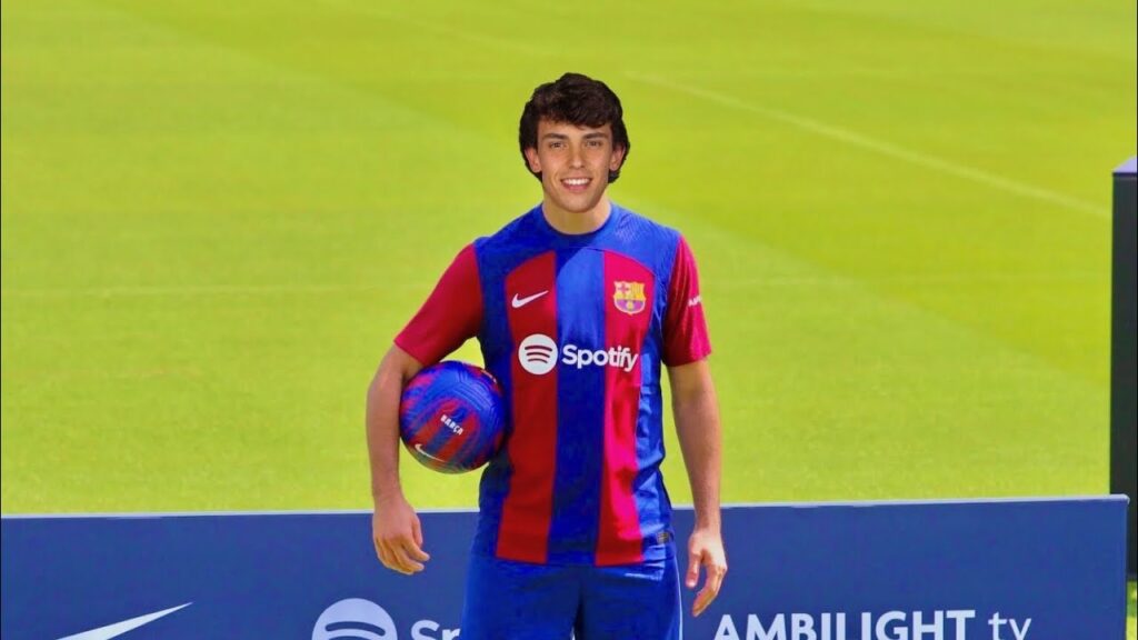 officially joao felix signing to fc barcelona contract until jube 2028