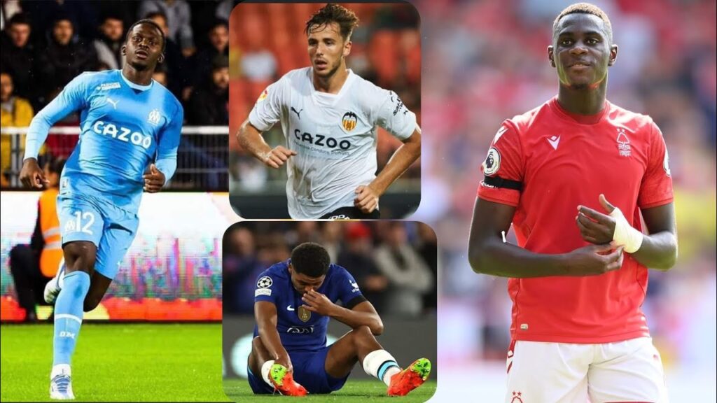 Moussa Niakhaté pourrait rater la coupe du monde, Bamba Dieng, Wesley Fofana et d'autres....