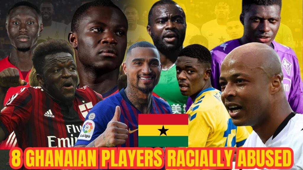8 GHANA PLAYERS RACIALLY ABUSED ABROAD | ANDRE AYEW KP BOATENG, MUNTARI & OTHERS