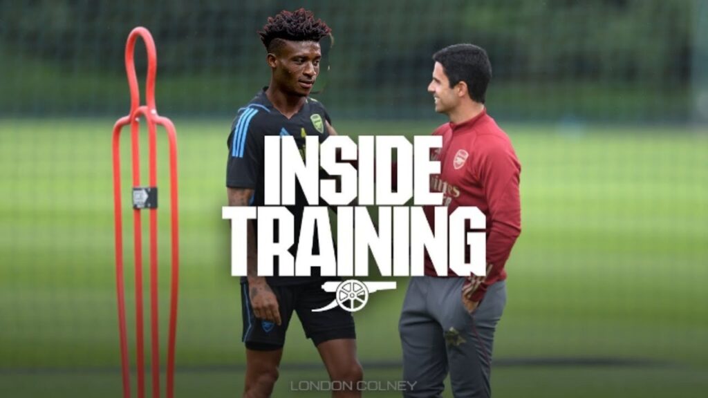 Mohammed Kudus FIRST Training At Arsenal | #mohammedkudus #kudus #arsenalnews #arsenal