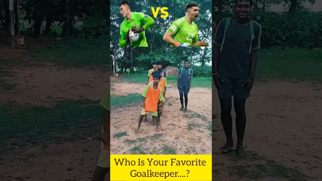 emiliano martínez vs world best goalkeepers #short
