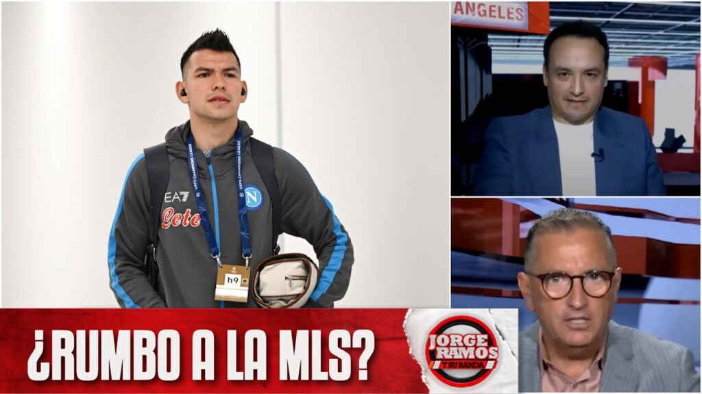 BOMBAZO Chucky Lozano, con OFERTA del LA Galaxy de la MLS. ¿Deja al Napoli? | Jorge Ramos y Su Banda