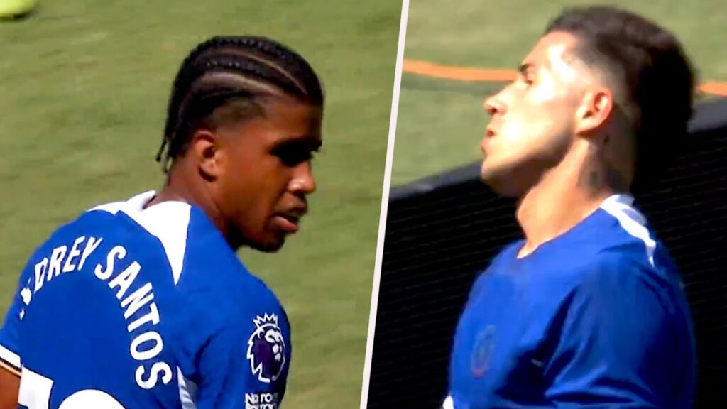 Enzo Fernandez X Andrey Santos Dominated Midfield Againts Fulham