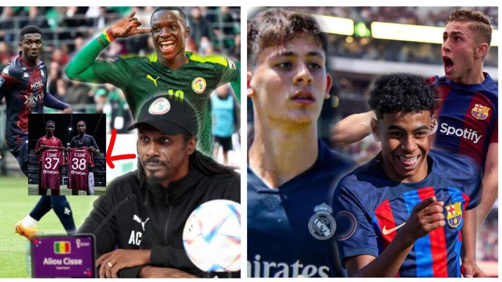 Sénégal : Aliou Cissé doit apprendre de Xavi et Ancelotti " en utilisant les Jeunes Prodiges .."