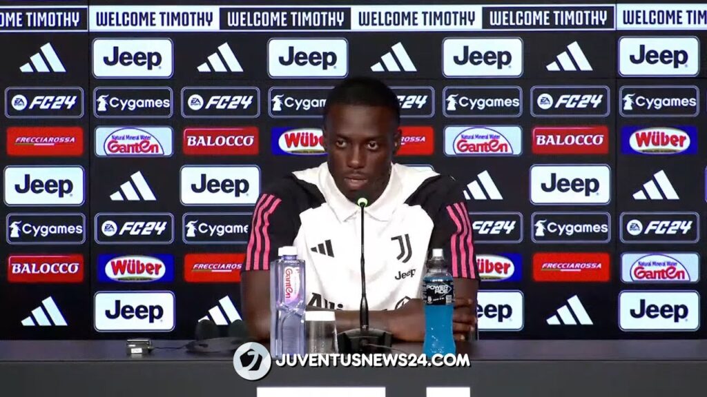 Conferenza stampa Weah: "Alla Juve ho detto subito sì, Cuadrado il mio riferimento"