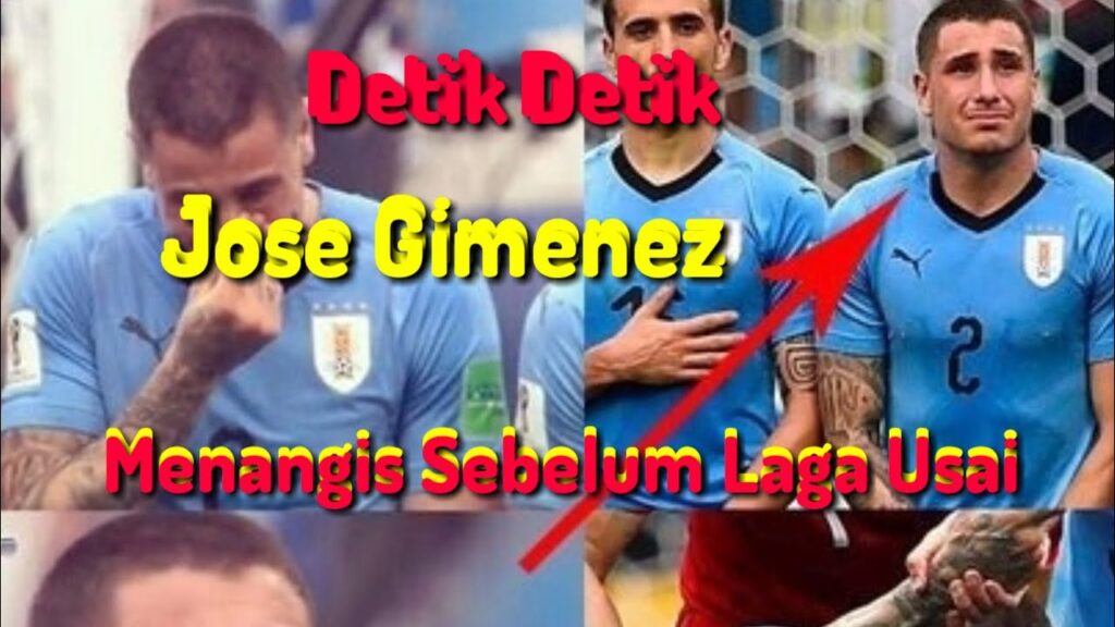 Memalukan!!! Detik Detik Jose Gimenez Menangis Sebelum Laga Usai
