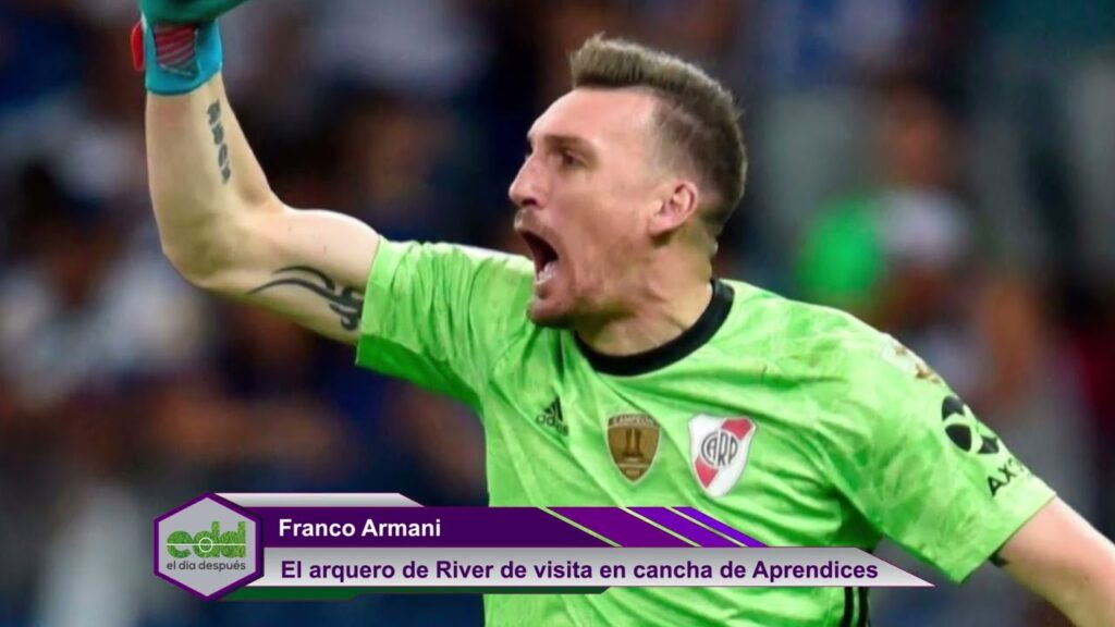 ENTREVISTA A FRANCO ARMANI | "Siempre que transmiten los partidos los veo"