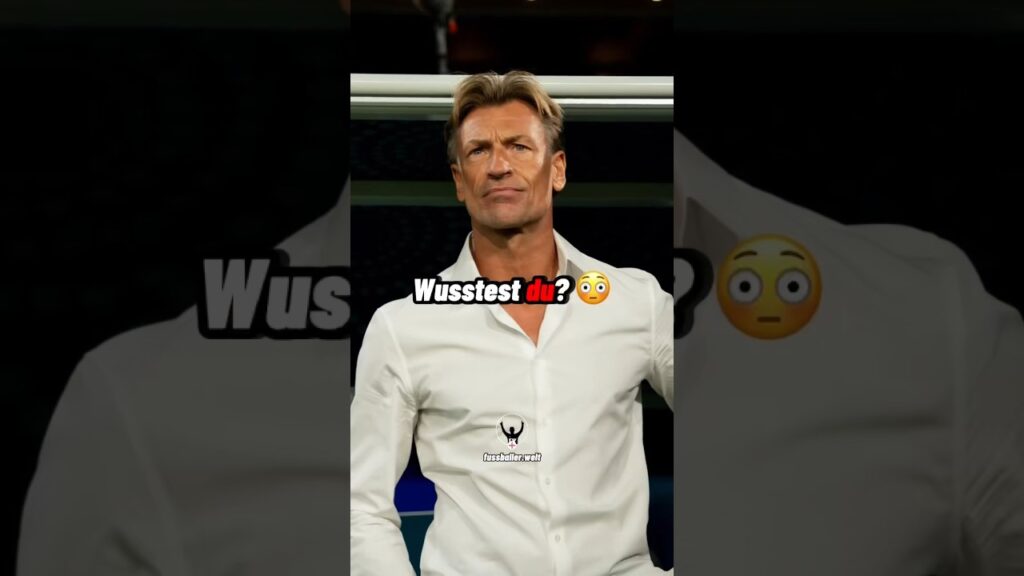 Hervé Renard ist der erste Trainer überhaupt… 🤯