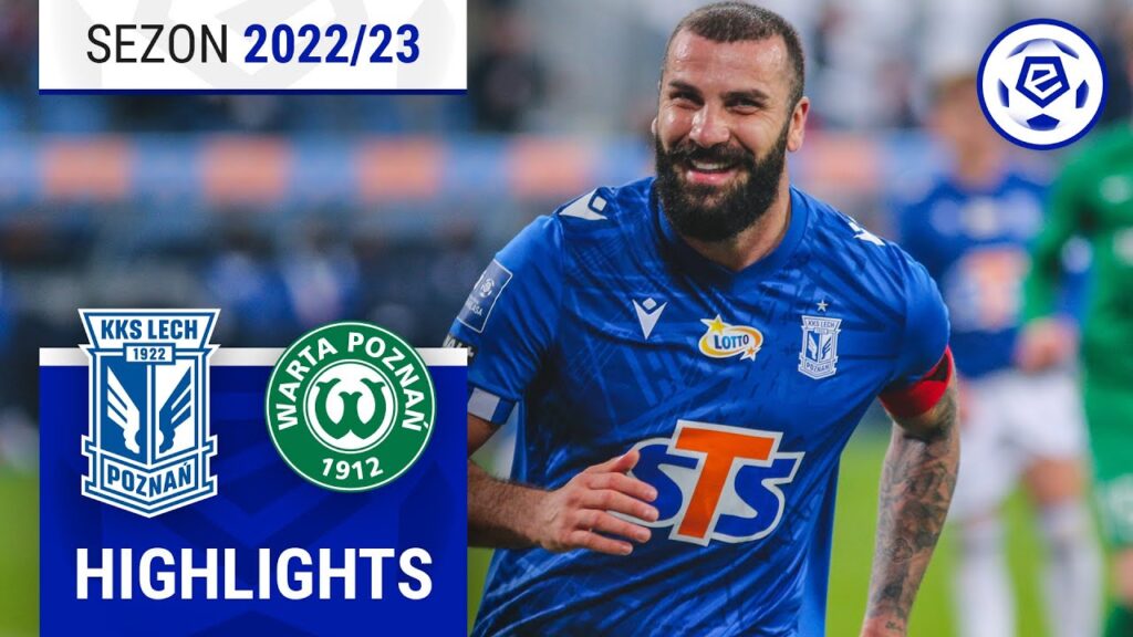 Lech Poznań - Warta Poznań 2:0 | SKRÓT | Ekstraklasa 2022/23 | 27. Kolejka