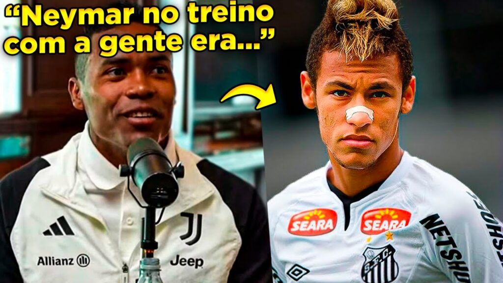 ALEX SANDRO E DANILO CONTAM COMO ERA TREINAR COM NEYMAR NA ÉPOCA DE SANTOS!!