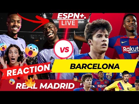 🔥watch Barcelona And Real Madrid Duke It Out In The Club Friendly Match Live On Espn Plus!🔥