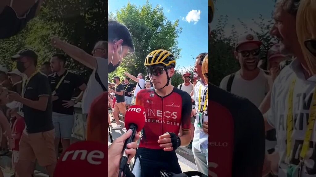 Llegada de Carlos Rodríguez ganador de la Etapa 14 del Tour de Francia 2023