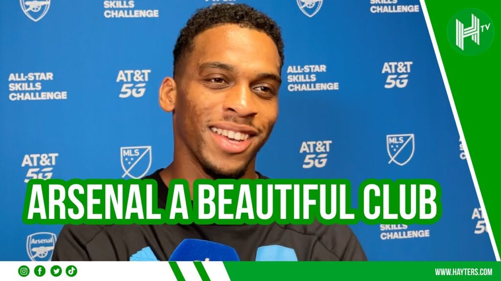 Jurrien Timber's FIRST interview since joining Arsenal