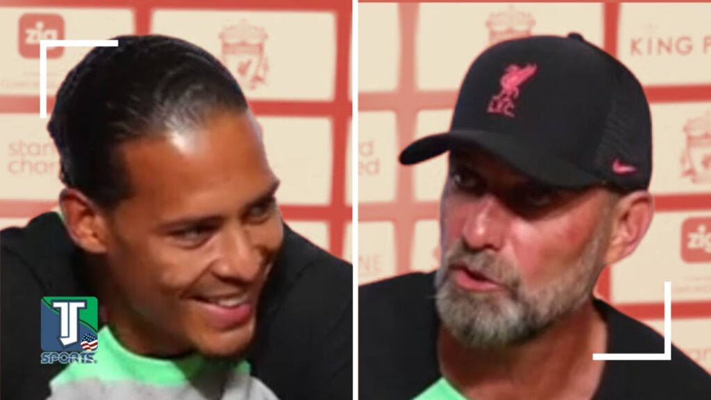 Virgil van Dijk & Jurgen Klopp TALK about Jordan Henderson LEAVING Liverpool