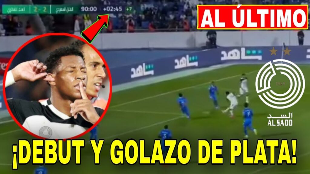 ASÍ fue el GOL y el DEBUT de GONZALO PLATA hoy 🇪🇨 en su nuevo Club en Qatar 😳