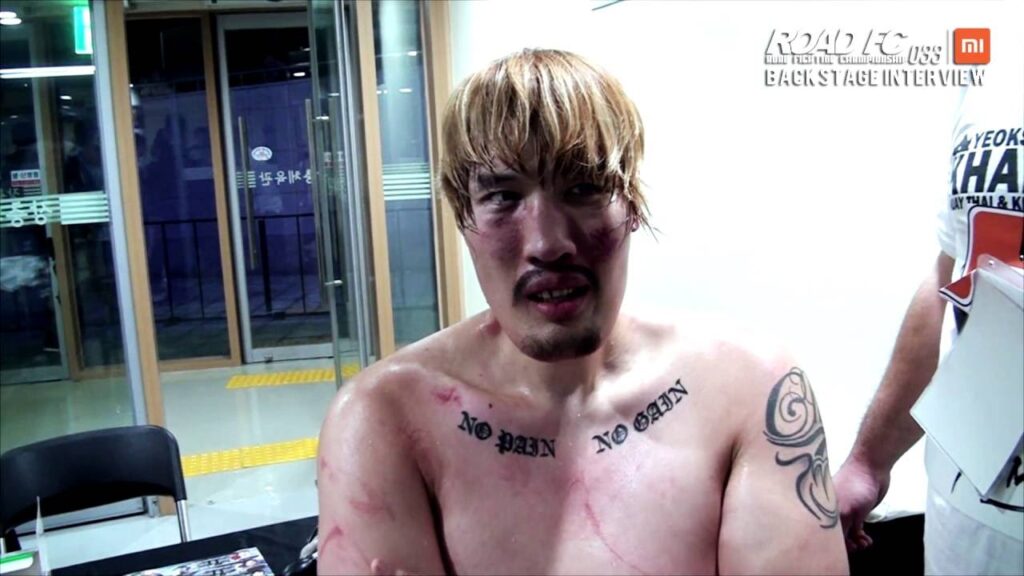 XIAOMI ROAD FC 033 BACKSTAGE INTERVIEW CHOI HONG-MAN