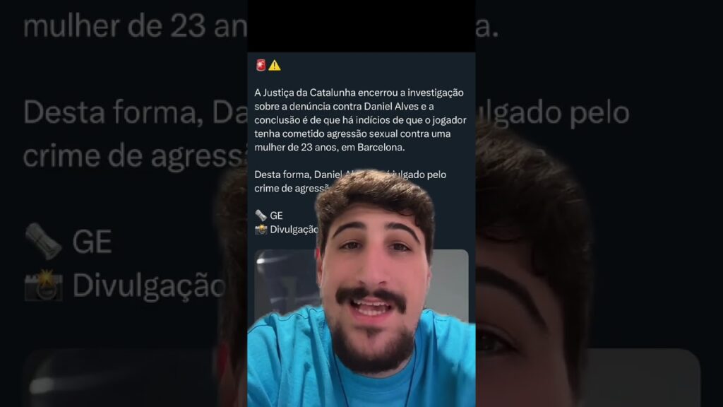 DANI ALVES SERÁ JULGADO