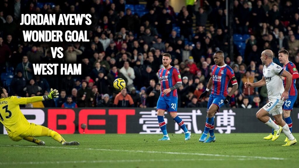 Jordan Ayew’s goal vs West Ham