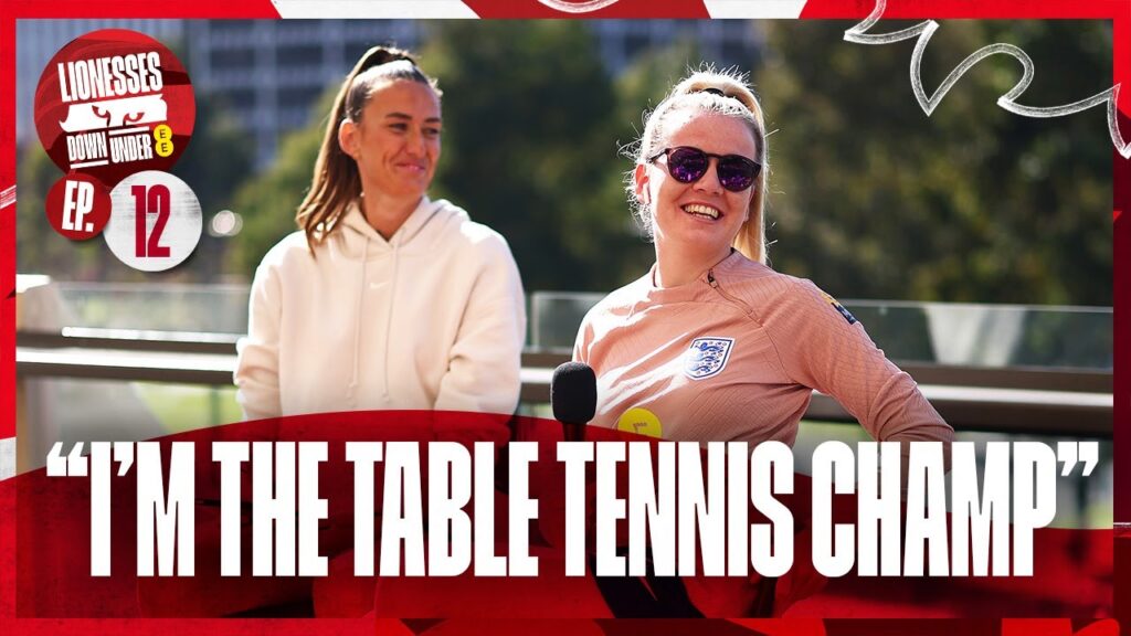 Lauren Hemp Chats Lego Builds & First World Cup Goal 🤩 Ep.12 | Lionesses Down Under Connected By EE