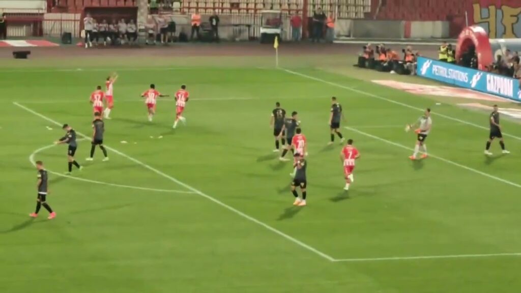 Crvena zvezda Vojvodina: OSMAN BUKARI majstorski gol za TV špice