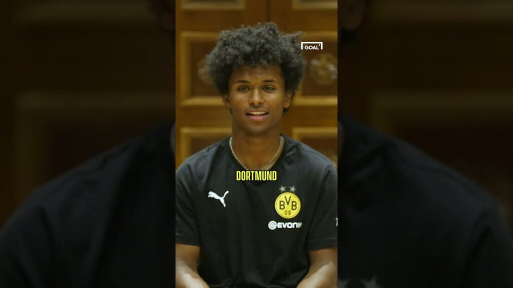 KARIM ADEYEMI plays GOAL's 54321 football challenge 🏆 #shorts @BVB @bundesliga