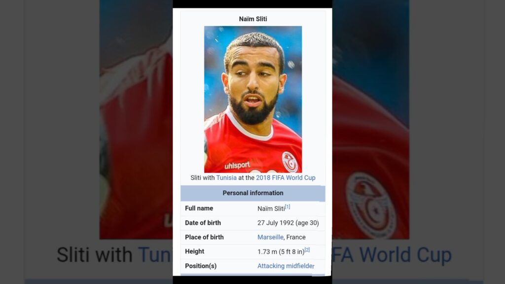 biography of Naïm Sliti football player. || #shorts || #footballshorts Tunisia biography of Naïm Sliti football player. || #shorts || #footballshorts Tunisia