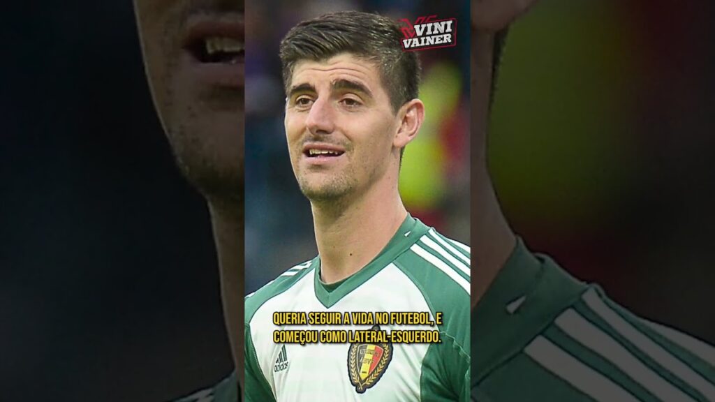 COURTOIS FOI FORÇADO A SER GOLEIRO #shorts