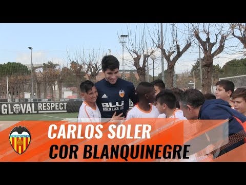 EL ABRAZO DE GOL DE CARLOS SOLER Y ESCOLES COR BLANQUINEGRE