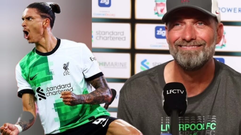 Jurgen Klopp Tells Darwin Nunez What He Needs to Do to Earn His Spot in the Liverpool Team