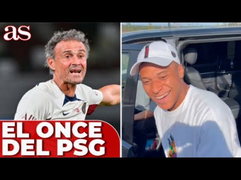PSG | El ONCE que TENDRÍA el EQUIPO de LUIS ENRIQUE sin MBAPPÉ y con 8 FICHAJES | DIARIO AS