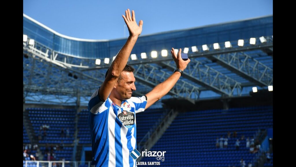 Las 24 horas de Lionel Scaloni en A Coruña