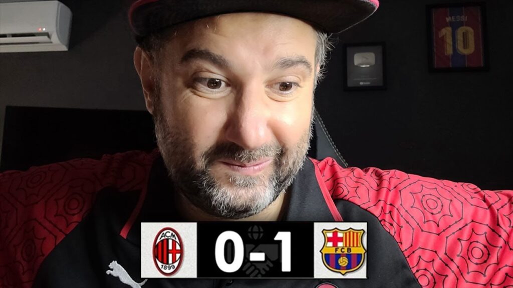 NON PUÒ GIOCARE IN QUEL RUOLO  || MILAN-BARCELLONA 0-1 [AMICHEVOLE]