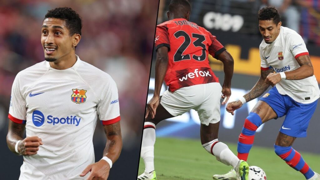 RAPHINHA VS AC MILAN 🇧🇷| PRE SEASON | 23/24