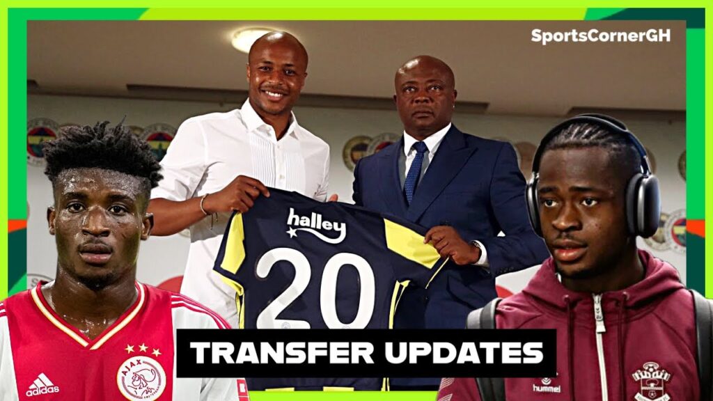 BLACK STARS ANDRE AYEW TRANSFER UPDATES, ARSENAL TO BID €40M FOR KUDUS, KAMALDEEN SULEMANA & MORE‼️