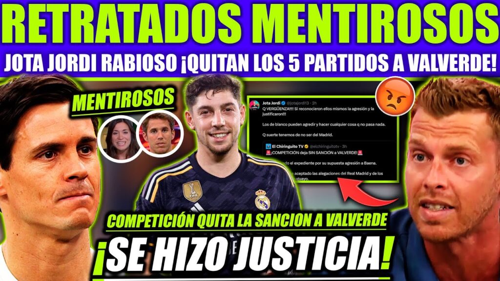 JOTA JORDI RABIOSO CON LA SENTENCIA DEL CASO BAENA VALVERDE NO TENDRÁ SANCION ¡RETRATADOS TODOS! JOTA JORDI RABIOSO CON LA SENTENCIA DEL CASO BAENA VALVERDE NO TENDRÁ SANCION ¡RETRATADOS TODOS!